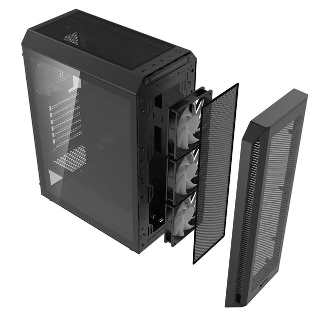 CASE MIDITOWER ATX W/O PSU/VALORAIRPLUSMTA-BKCWW ADATA 14