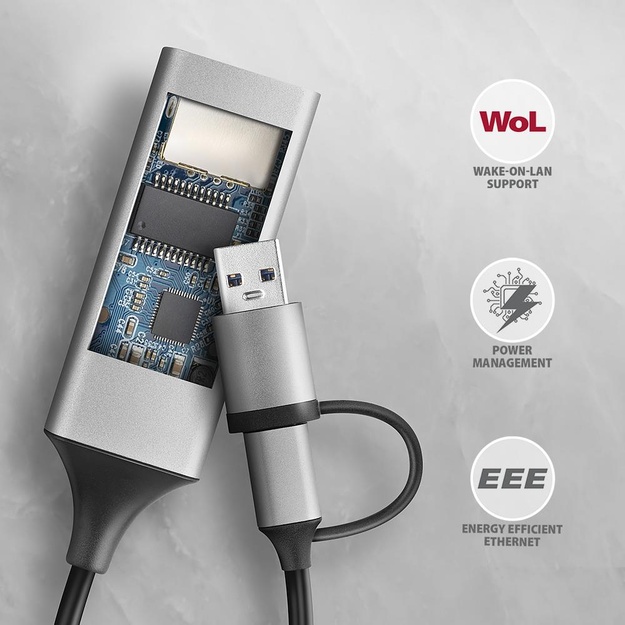 NET ADAPTER USB-C 1GB/ADE-TXCA AXAGON