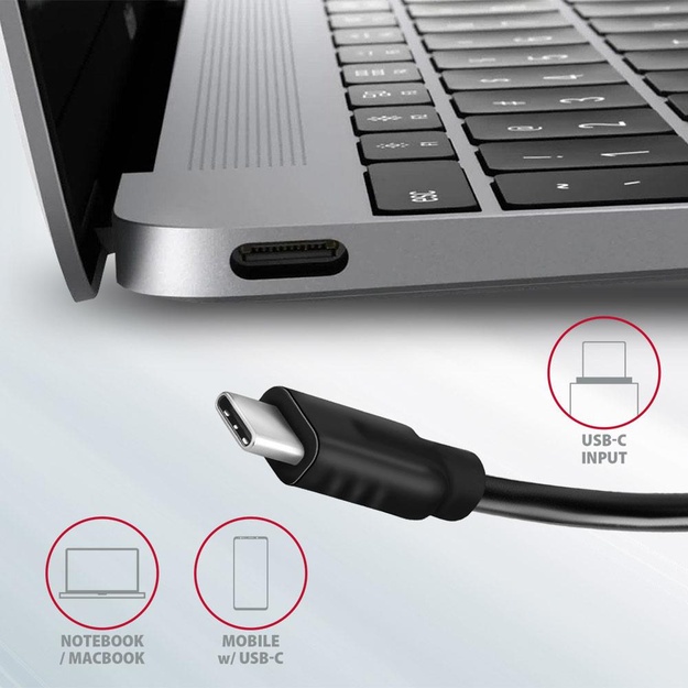 I/O HUB USB3.2 4PORT/0.13M HMC-4G2 AXAGON