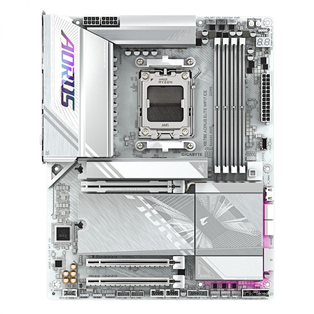 MB AMD X870E SAM5 ATX/X870E A ELITE WF7 ICE GIGABYTE