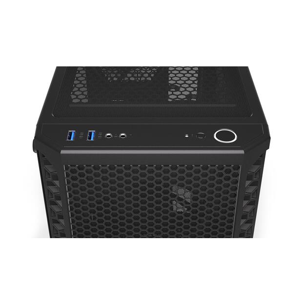 CASE MIDITOWER ATX W/O PSU/SIGNUM 300 AIR EY2A005 ENDORFY 25