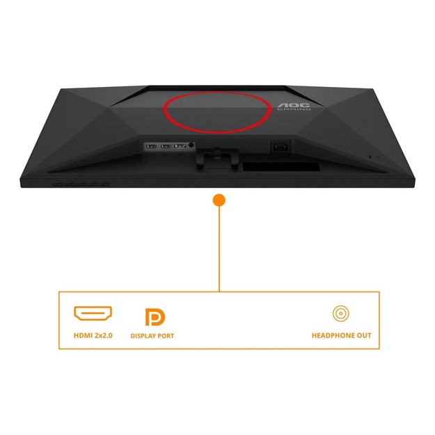 AOC 27G4ZRE Gaming 27inch 16:9 Fast IPS 260Hz 1920x1080 HDMI 2.0 DP 1.4