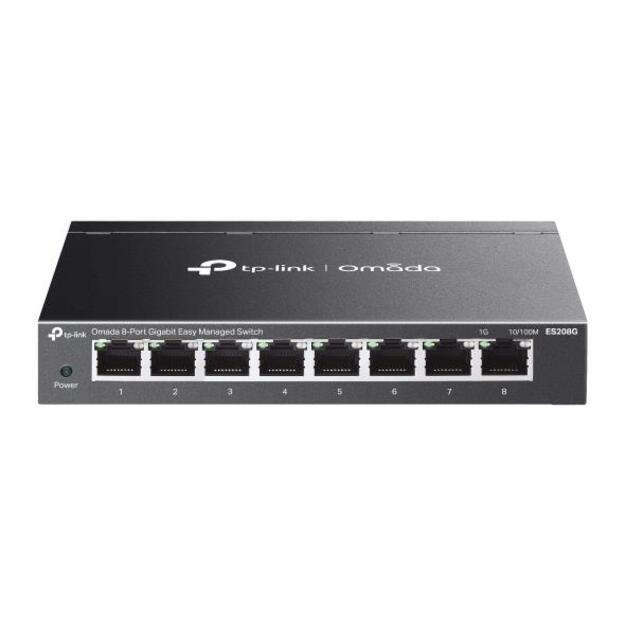 NET SWITCH 8PORT 10/100/1000M/OMADA ES208G TP-LINK