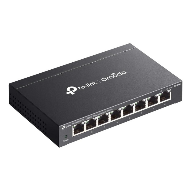 NET SWITCH 8PORT 10/100/1000M/OMADA ES208G TP-LINK