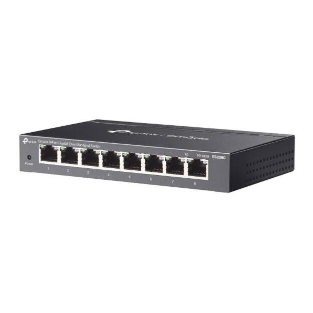 NET SWITCH 8PORT 10/100/1000M/OMADA ES208G TP-LINK 2