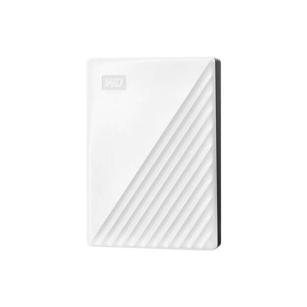 WD My Passport 6TB portable HDD USB3.0 USB2.0 compatible White Retail 3