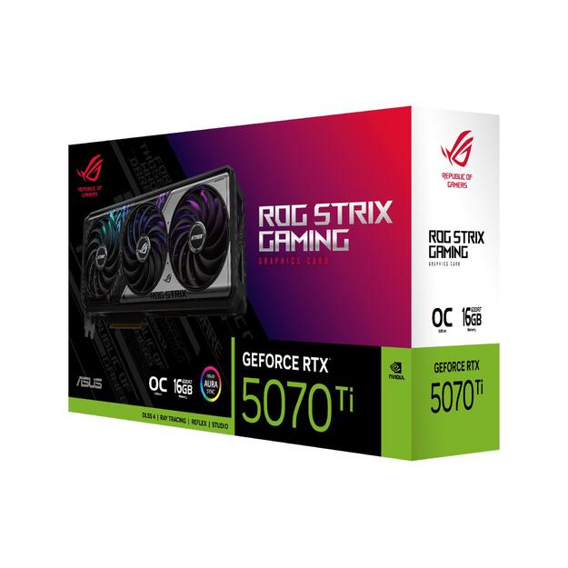 VGA PCIE16 RTX5070TI 16GB/STRIX-RTX5070TIO16G-GAM ASUS 9