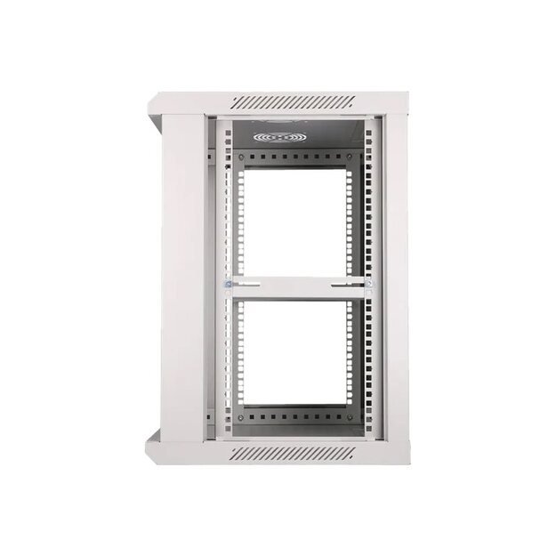 EXTRALINK 12U 600X450 wall-mounted rackmount cabinet gray