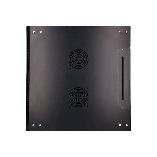 EXTRALINK 6U 600X600 wall-mounted rackmount cabinet black 2