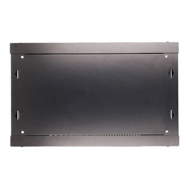 EXTRALINK 6U 600X600 wall-mounted rackmount cabinet black 4