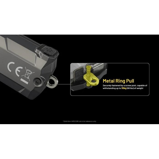 FLASHLIGHT T SERIES 600 LUMENS/TINI3 NITECORE