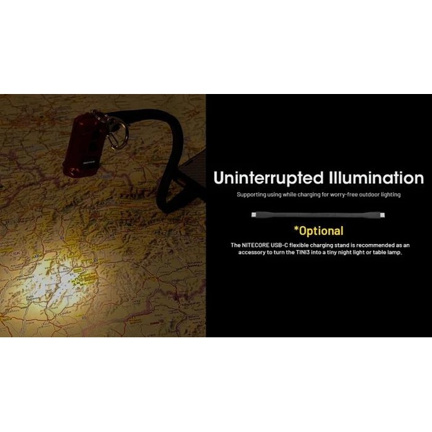 FLASHLIGHT T SERIES 600 LUMENS/TINI3 NITECORE