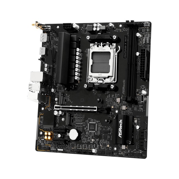 Mainboard|ASROCK|AMD A620|SAM5|Micro-ATX|Memory DDR5|Memory slots 2|A620AM-XWIFI