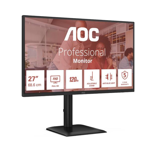 MONITOR LCD 27  IPS/27E4U AOC 25