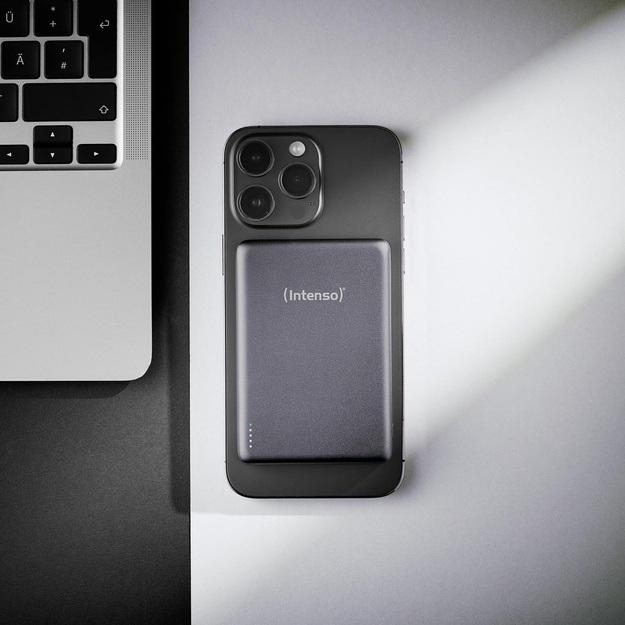 POWER BANK USB 10000MAH MAG/GREY 7344034 INTENSO