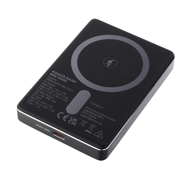 POWER BANK USB 10000MAH MAG/GREY 7344034 INTENSO