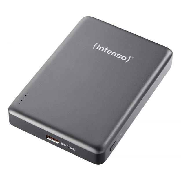 POWER BANK USB 10000MAH MAG/GREY 7344034 INTENSO