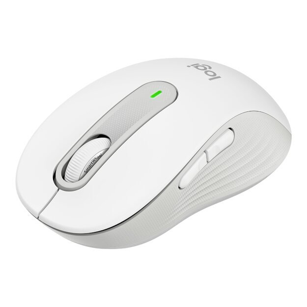 LOGITECH Signature M650 for Business Mouse wireless Bluetooth 2.4 GHz Bolt USB receiver off-white 14