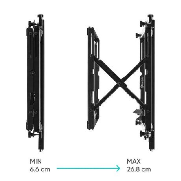 TV/VIDEO ACC WALL MOUNT/PRO7M-B ONKRON