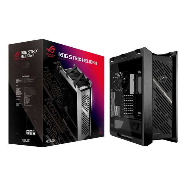 CASE MIDITOWER ATX W/O PSU/GX601 ROG STRIX HELIOS BK ASUS 40