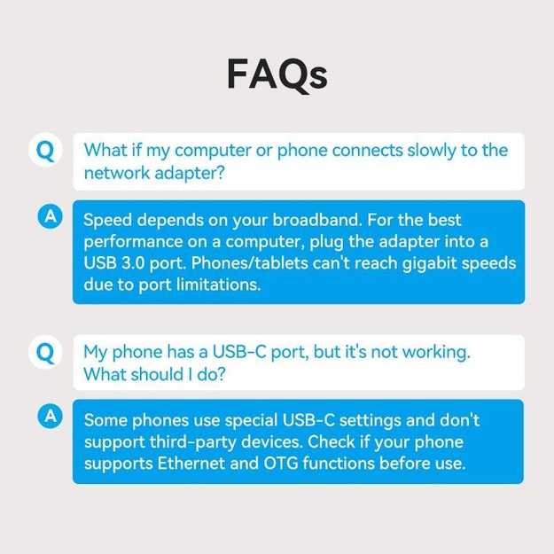 NET ADAPTER USB-A 1GIGABIT/0.15M CEZHB VENTION