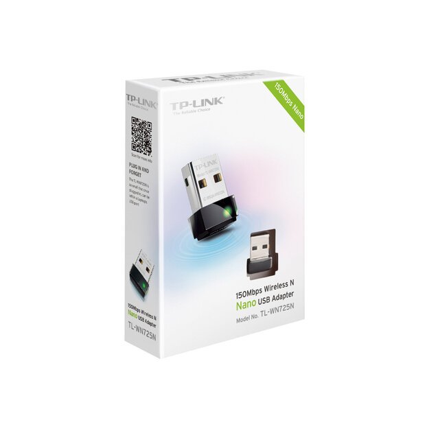 TP-LINK 150Mbps WLAN N Nano USB Adapter