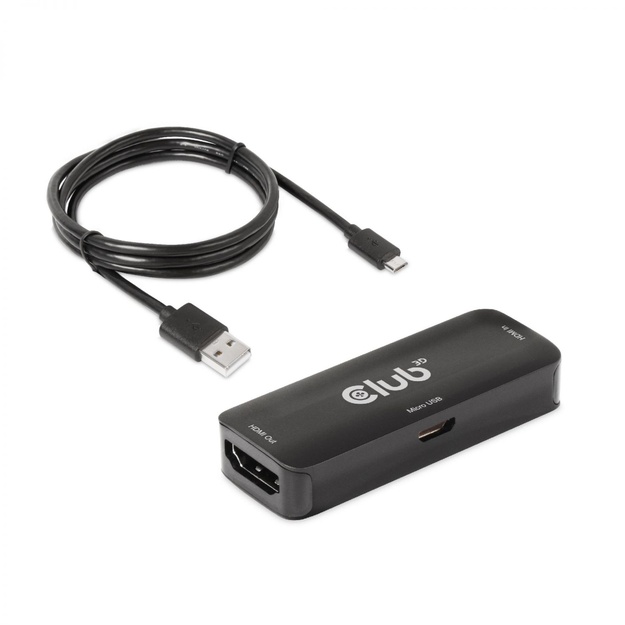 I/O ADAPTER HDMI TO USB/F/F CAC-1307 CLUB3D