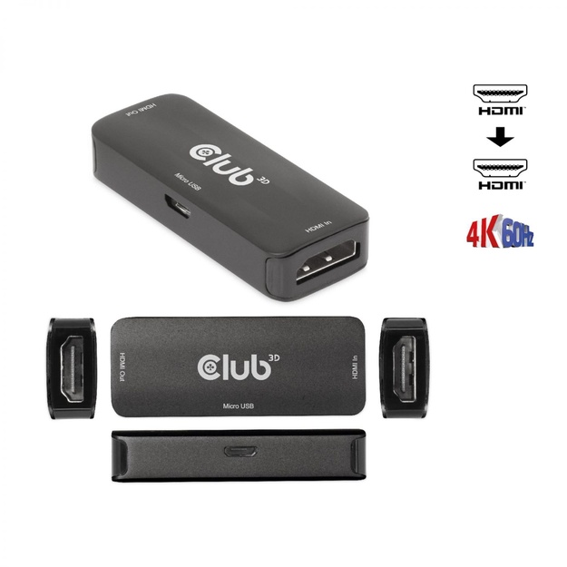 I/O ADAPTER HDMI TO USB/F/F CAC-1307 CLUB3D