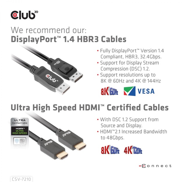 VIDEO SWITCH KVM DP/HDMI/CSV-7210 CLUB3D