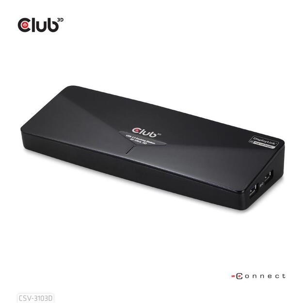 NB ACC DOCKING STATION/USB CSV-3103D CLUB3D 1