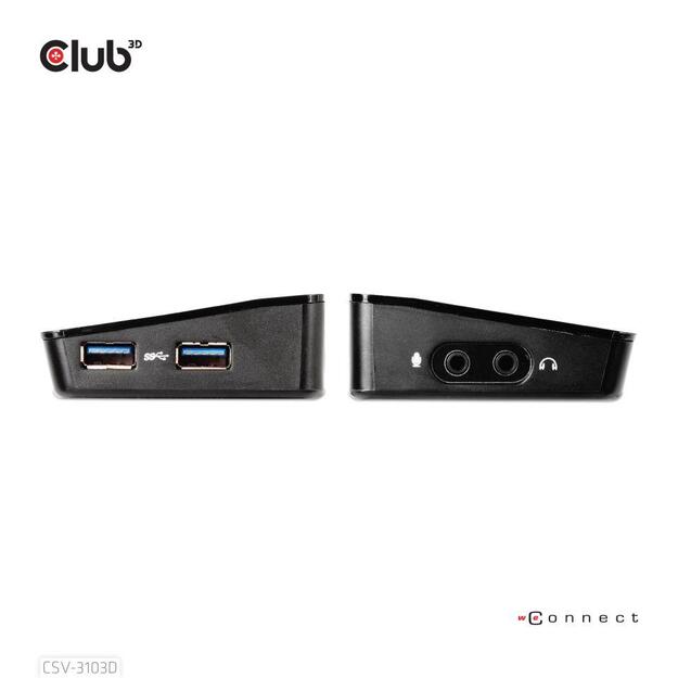 NB ACC DOCKING STATION/USB CSV-3103D CLUB3D 3
