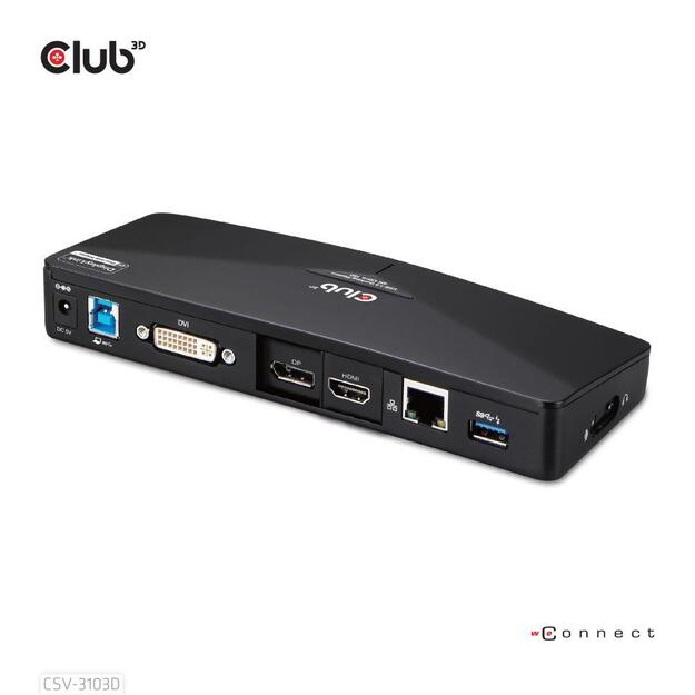 NB ACC DOCKING STATION/USB CSV-3103D CLUB3D 2