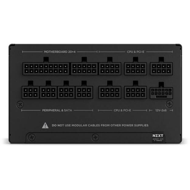 NZXT PSU C1200 V2 1200W Modular 80+ Gold ATX3.1 Black 5