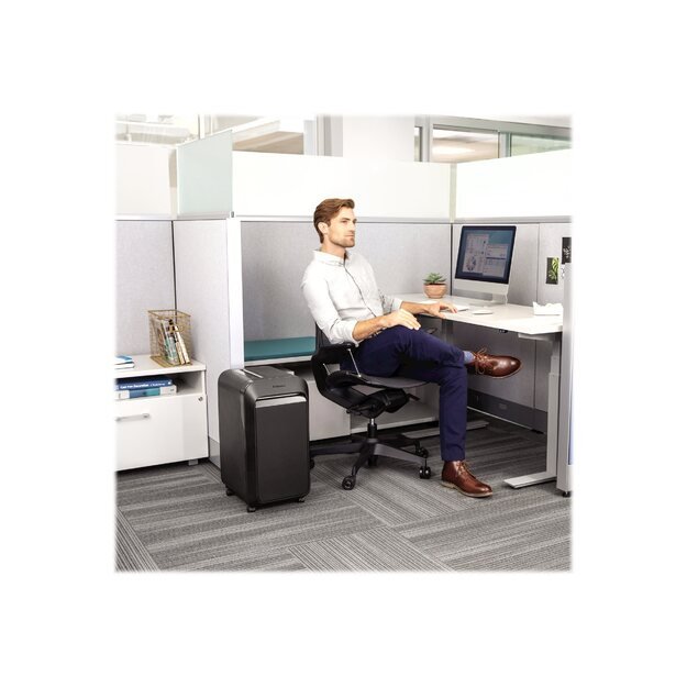 FELLOWES Powershred LX220 Black Shredder Mini Cut 230V EU/UK 2