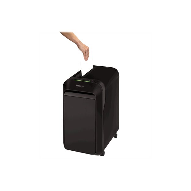 FELLOWES Powershred LX220 Black Shredder Mini Cut 230V EU/UK 4
