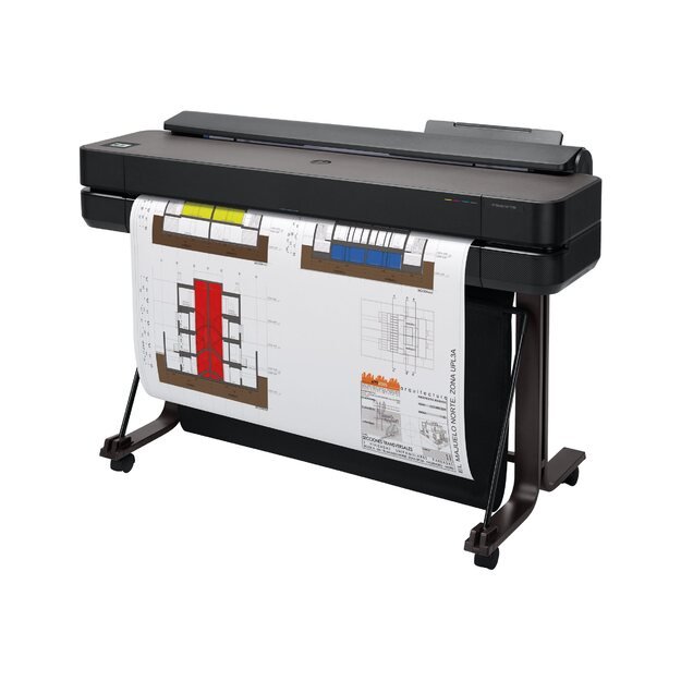 HP DesignJet T650 36inch LFP 2025 Colour Ink-Jet A0 ANSI D Roll 91.4cmx45.7 m 2400x1200dpi 0.45 min/page USB LAN Wi-Fi 8