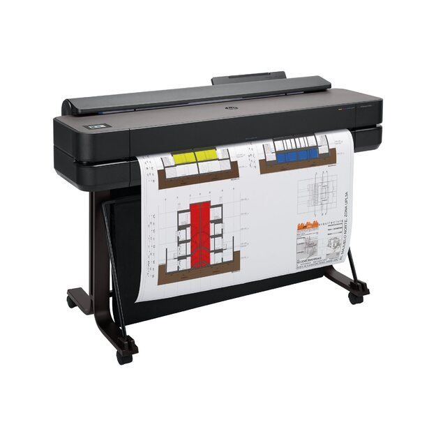 HP DesignJet T650 36inch LFP 2025 Colour Ink-Jet A0 ANSI D Roll 91.4cmx45.7 m 2400x1200dpi 0.45 min/page USB LAN Wi-Fi 4