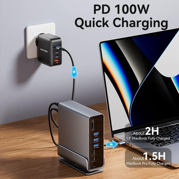 NB ACC DOCKING STATION 15IN1/USB-C MST TPUH0 VENTION