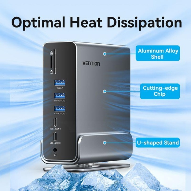 NB ACC DOCKING STATION 15IN1/USB-C MST TPUH0 VENTION