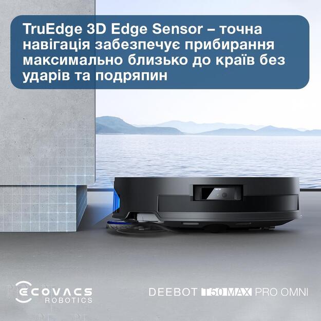 VACUUM CLEANER ROBOT/DEEBOT T50 PRO OMNI ECOVACS 4