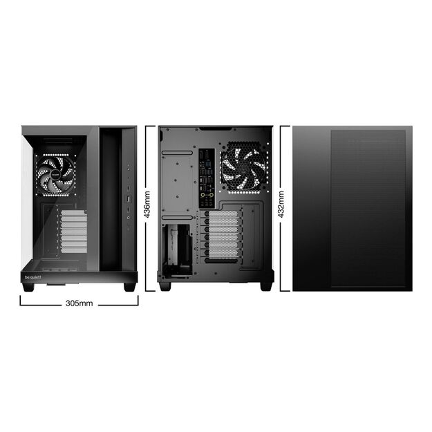 Case|BE QUIET|ATX/micro ATX/Mini-ITX|Black|Midi Tower|PC|BGW83 1