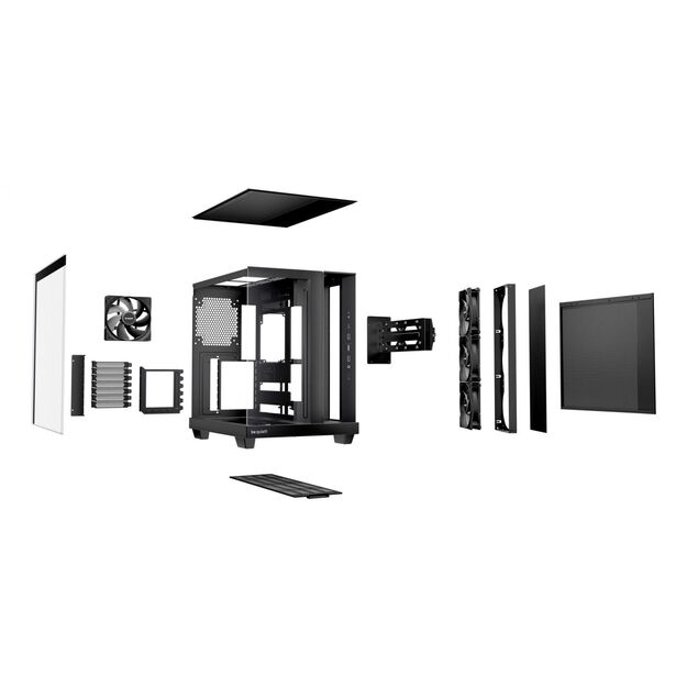 Case|BE QUIET|ATX/micro ATX/Mini-ITX|Black|Midi Tower|PC|BGW83 3