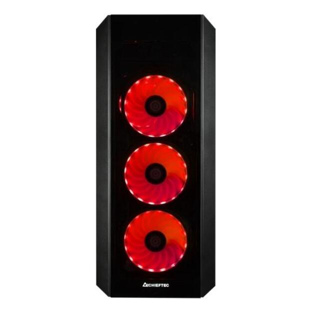 Case|CHIEFTEC|ATX/micro ATX/Mini-ATX|Black|Midi Tower|PC|GL-03B-UC-OP 2