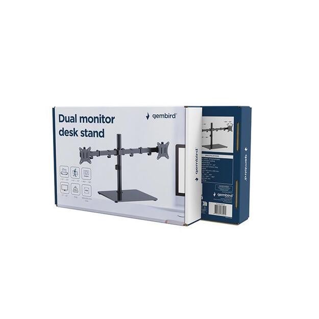 MONITOR ACC DESK STAND 17-32 /DUAL MS-D2ST-01 GEMBIRD