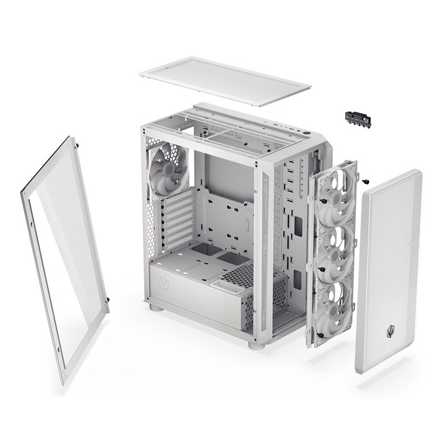 Case|ENDORFY|ATX/micro ATX/Mini-ITX|White|Midi Tower|PC|EY2A018