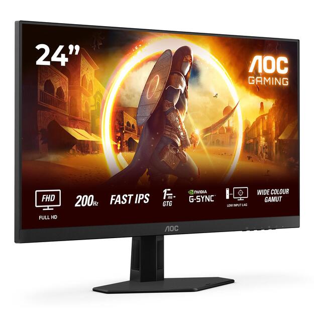 AOC 24G4HRE 23.8inch FHD IPS 200Hz 0.5ms 300cd/m2 HDMI Speakers