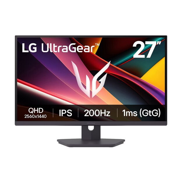 LG 27G610A-B.AEUQ UltraGear 27inch IPS QHD 16:9 200Hz 400cd/m2 1ms HDMI DP 12