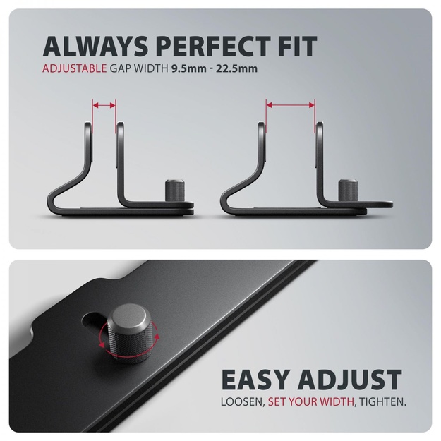 NB ACC STAND 10 -17.3 /VERT. ALUMINUM STND-VB AXAGON