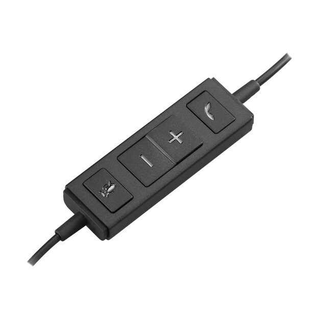 LOGITECH USB Headset H570e Headset on-ear wired 5