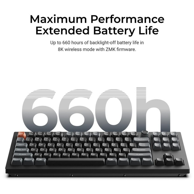 KEYBOARD WRL V3 ULTRA/BLACK V3U-D1 KEYCHRON